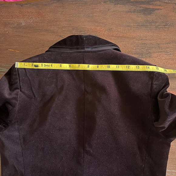 ANN TAYLOR LOFT Women's Velvet Blazer Size 4 - Picture 9 of 11
